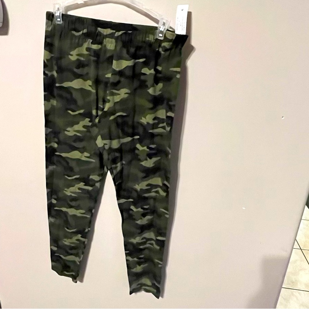 camo leggings womens large